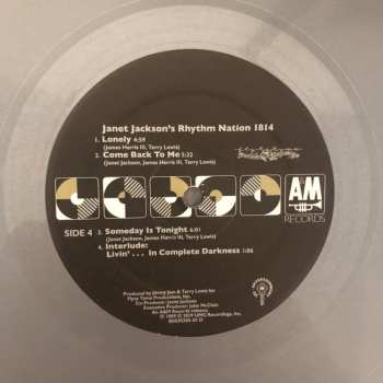 2LP Janet Jackson: Rhythm Nation 1814 CLR | LTD 606033