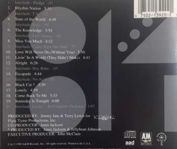 CD Janet Jackson: Rhythm Nation 1814 639063