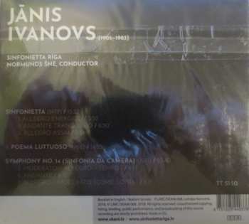 CD Jānis Ivanovs: Sinfonietta / Poema Luttuoso / Symphony No. 14 (Sinfonia Da Camera) 380332