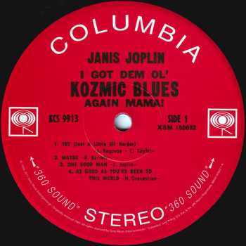 LP Janis Joplin: I Got Dem Ol' Kozmic Blues Again Mama! 605414