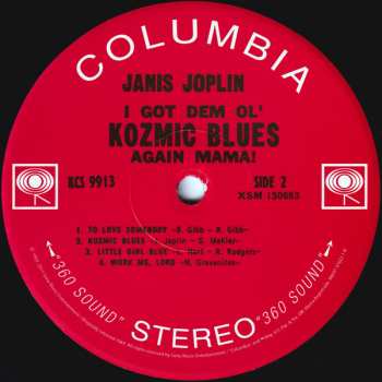 LP Janis Joplin: I Got Dem Ol' Kozmic Blues Again Mama! 605414