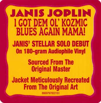 LP Janis Joplin: I Got Dem Ol' Kozmic Blues Again Mama! 605414