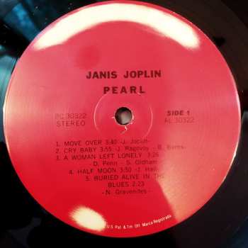 LP Janis Joplin: Pearl 603358