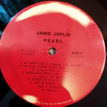 LP Janis Joplin: Pearl 603358