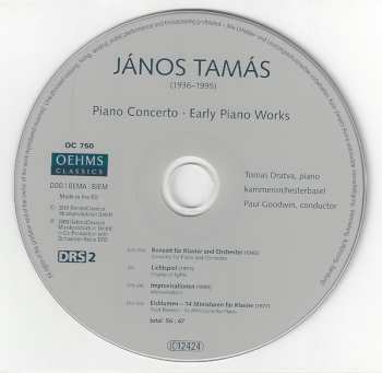 CD Kammerorchester Basel: Piano Concerto • Early Piano Works 408116