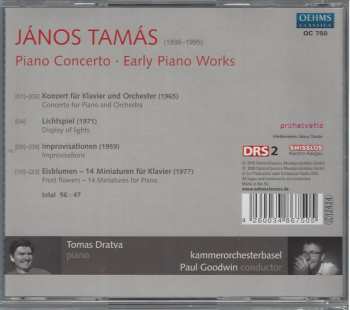 CD Kammerorchester Basel: Piano Concerto • Early Piano Works 408116