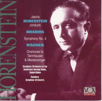 Jascha Horenstein: Brahms, Wagner