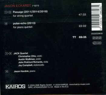 CD Jason Eckardt: Passage 621050