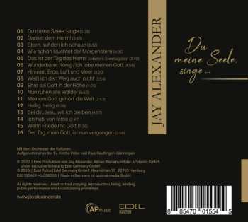 CD Jay Alexander: Du Meine Seele Singe ... 579720