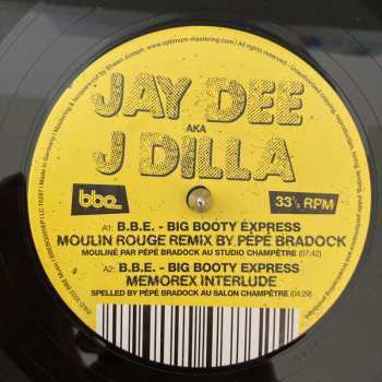 Album J Dilla: B.B.E. - Big Booty Express