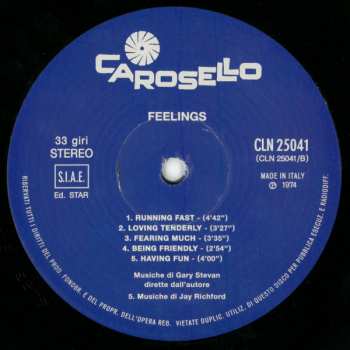 LP/CD Jay Richford: Feelings 156897