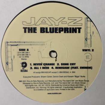 2LP Jay-Z: The Blueprint 271674