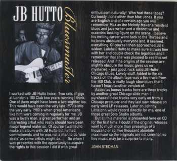 CD J.B. Hutto: Bluesmaster 521492