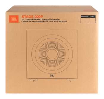 Audiotechnika Jbl Stage 200p - Aktivní Subwoofer, 10", 150 W Rms - Bílá