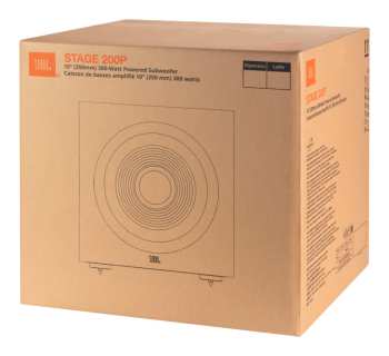 Audiotechnika Jbl Stage 200p - Aktivní Subwoofer, 10", 150 W Rms - Bílá