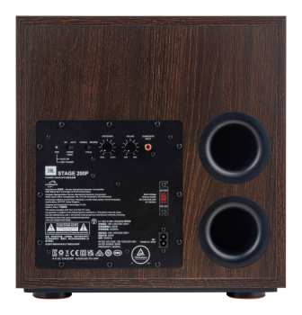 Audiotechnika JBL Stage 200P - Aktivní Subwoofer, 10", 150 W Rms - černá