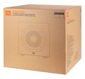 Audiotechnika JBL Stage 220P - Aktivní Subwoofer, 12", 250 W Rms - Bílá