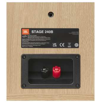 Audiotechnika JBL Stage 240B - 2-pásmové Regálové Reprosoustavy, 75 W Rms, 4,5" - bílá