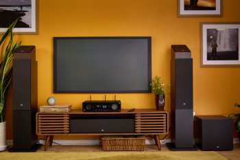 Audiotechnika JBL Stage 240H - 2-pásmové Dolby Atmos Modulové Reprosoustavy, 4,5" - černá