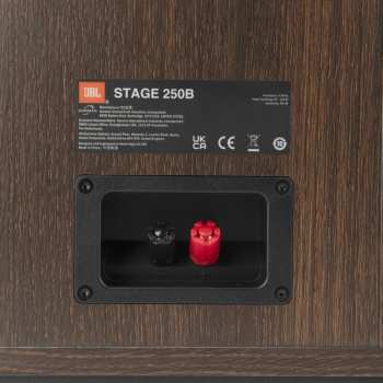 Audiotechnika JBL Stage 250B - 2-pásmové Regálové Reprosoustavy, 75 W Rms, 5,25" - černá