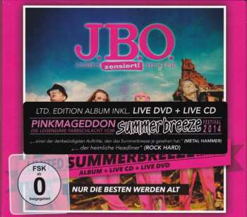 CD J.B.O.: Nur Die Besten Werden Alt (Summerbreeze - Tour Edition - Limitierte Fan-Box) DLX | LTD 277480