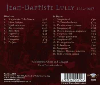 CD Jean-Baptiste Lully: Dies Irae; Te Deum 265843