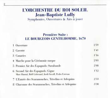 SACD Jean-Baptiste Lully: L’Orchestre Du Roi Soleil (Symphonies, Ouvertures & Airs À Jouer) 600017