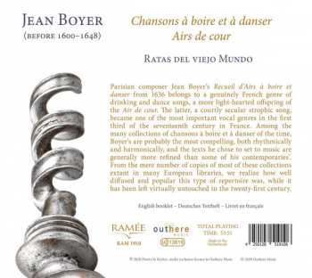 CD Ratas del viejo Mundo: Chansons A Boire Et A Danser - Airs de Cour  378796