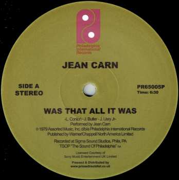 LP Jean Carn: Was That All It Was 344553