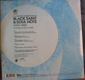 3LP Jean-Claude Thompson: If Music Presents You Need This: An Introduction To Black Saint & Soul Note (1975-1985) 353363