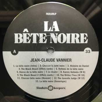 LP Jean-Claude Vannier: La Bête Noire / Paris N'Existe Pas 564505