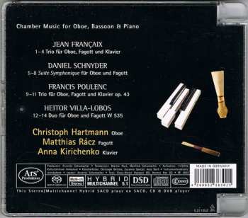 SACD Jean Françaix: Chamber Music For Oboe, Bassoon & Piano 601054