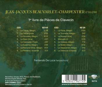 2CD Fernando De Luca: 1er Livre De Pièces De Clavecin 620520