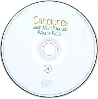 CD Jean-Marc Padovani: Canciones 552477