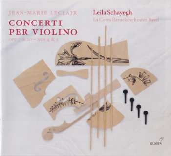 CD Jean Marie Leclair: Concerti Per Violino, Vol. III (Op. 7 &10 – Nos 4 & 5) 596918