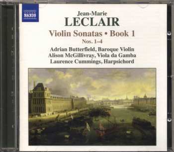 CD Jean Marie Leclair: Violin Sonatas • Book 1: Nos. 1-4 274808