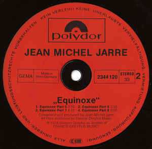 LP Jean-Michel Jarre: Equinoxe 655665