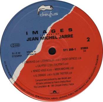 LP Jean-Michel Jarre: Images (The Best Of Jean Michel Jarre) 653425