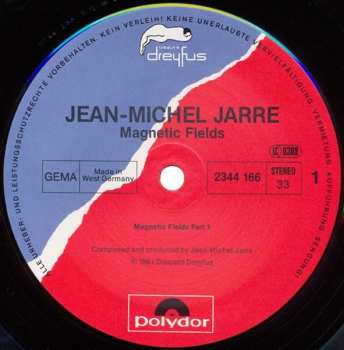 LP Jean-Michel Jarre: Magnetic Fields 603355