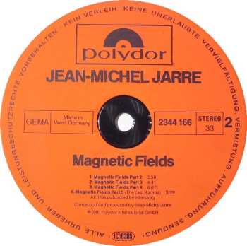 LP Jean-Michel Jarre: Magnetic Fields 655668