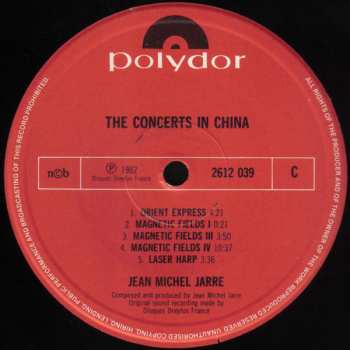 2LP Jean-Michel Jarre: The Concerts In China 653373