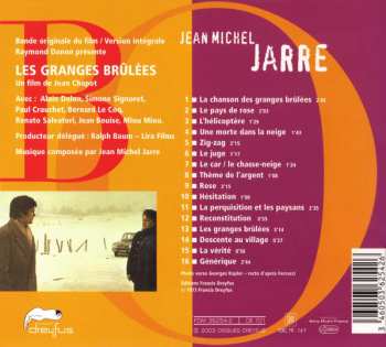 CD Jean-Michel Jarre: Les Granges Brûlées 625234