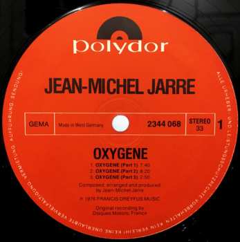 LP Jean-Michel Jarre: Oxygene 645205