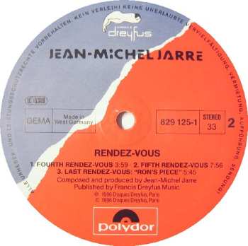 LP Jean-Michel Jarre: Rendez-Vous 655662