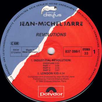 LP Jean-Michel Jarre: Revolutions 655985