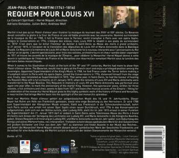 CD Jean-Paul-Egide Martini: Requiem Pour Louis XVI 599404