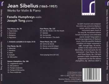 CD Jean Sibelius: Works For Violin & Piano 574046