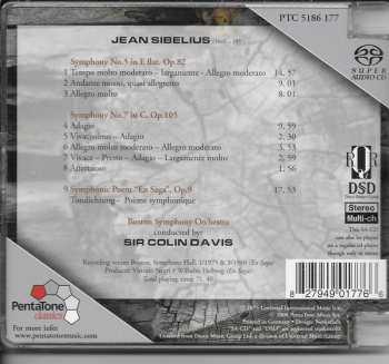 SACD Jean Sibelius: Symphonies Nos. 5 & 7 / Symphonic Poem "En Saga" Op.9 190389