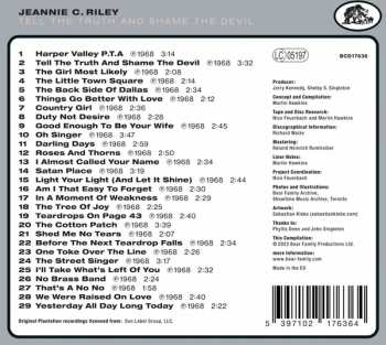 CD Jeannie C. Riley: Tell The Truth And Shame The Devil 579115