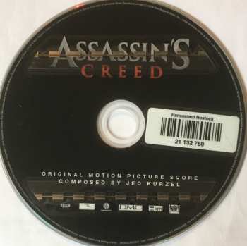 CD Jed Kurzel: Assassin's Creed (Original Motion Picture Score) 320286